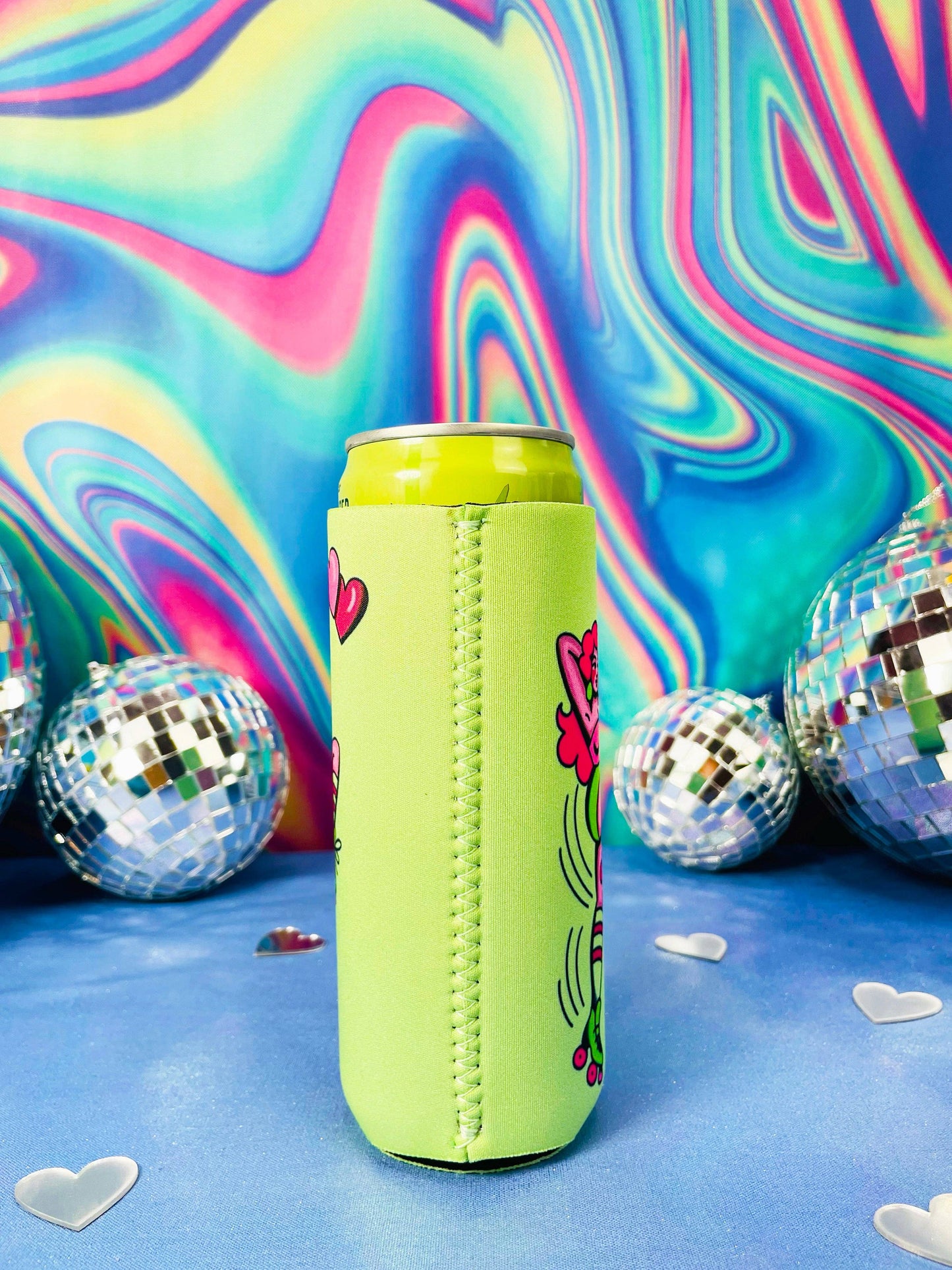 Skatin Babe Seltzer Koozie