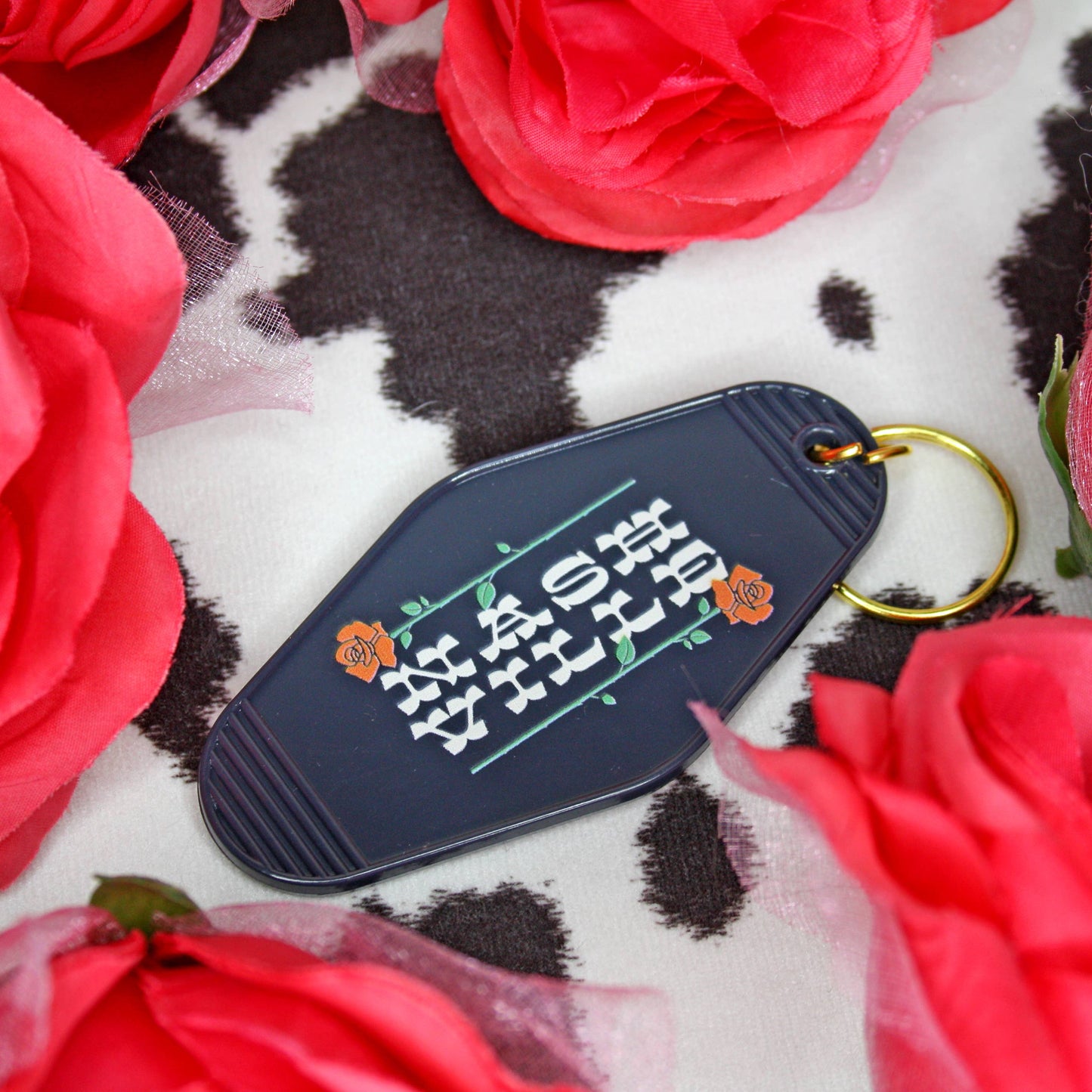 Western Nashville Keychain