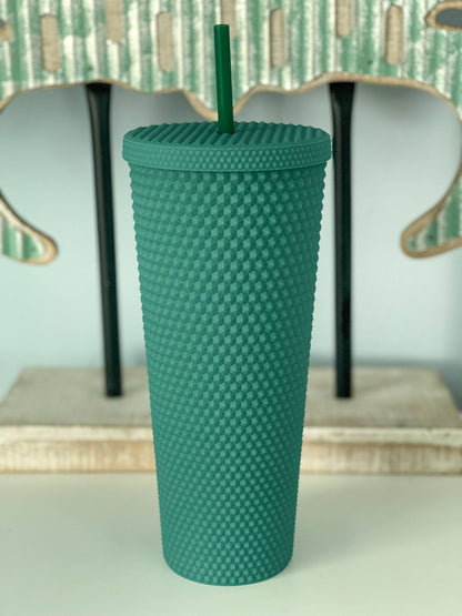 Solid Studded Tumbler "Green"