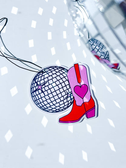 Disco Cowgirl Air Freshener