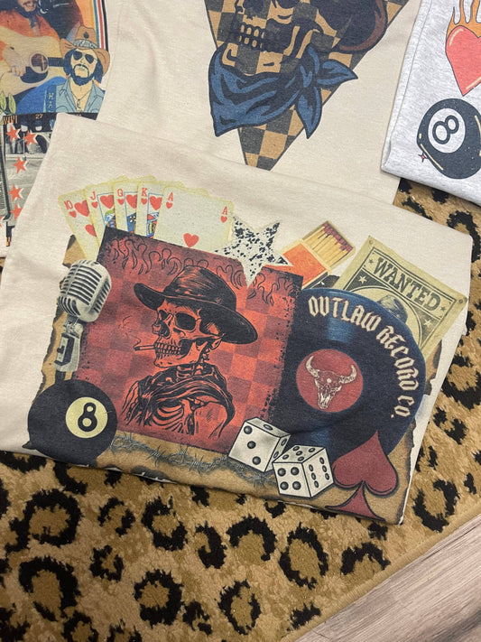 Outlaw Record Co. Tee